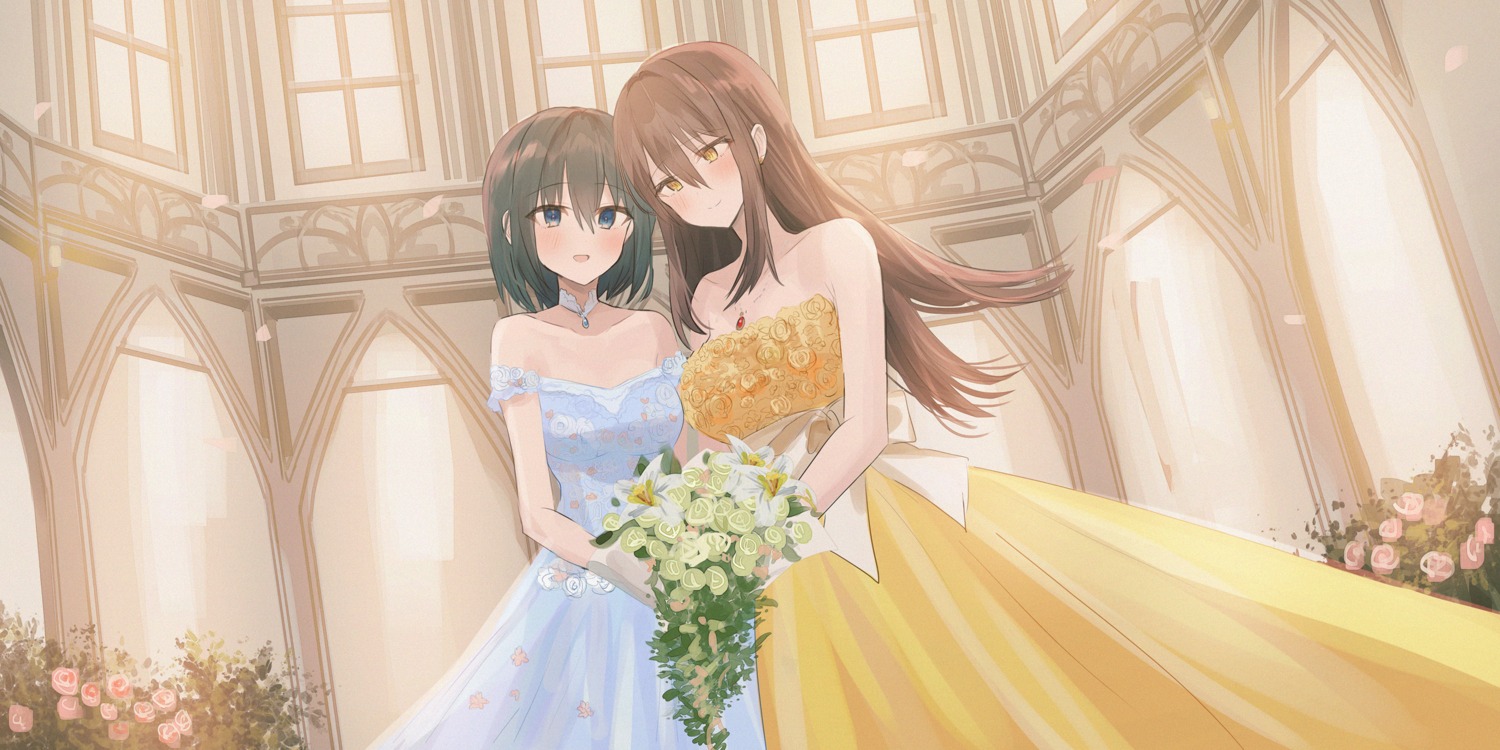 Chihuri Dress Wedding Dress Yuri 739337 Yandere